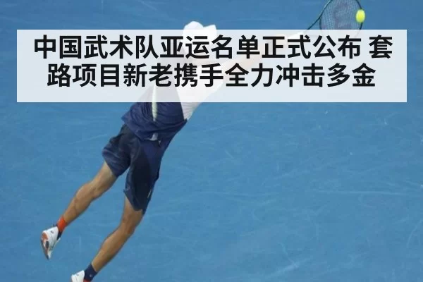 中国武术队亚运名单正式公布 套路项目新老携手全力冲击多金
